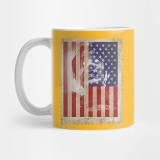 Supergirl USA flag Mug